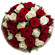букет из красных и белых роз. Могилев