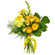 Желтый букет из роз и хризантем. Могилев